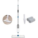 PremiumPort Pratik Temizlik Spreyi ve Yedek Bezli Tablet Mop Seti - Bej - Seçenek 1