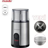 PremiumPort Pratik ve Güçlü 200W Inox Baharat ve Kahve Öğütücü, Şık Tasarım - Antrasit - Seçenek 1