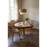 PremiumPort Rattan Şapkalı Avize, Şık ve Doğal Tasarım, Sıcak Atmosfer Yaratır - Seçenek 1 - Ahşap - Ceviz