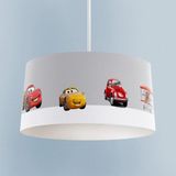 PremiumPort Renkli Çarpım Tablosu ve Yol Desenli Eğitici Avize Bebek ve Çocuk Odası Için - Seçenek 1 - Açık Beyaz - Gri
