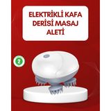 PremiumPort Su Geçirmez Elektrikli Kafa Masaj Cihazı Ipx7, Rahatlatıcı ve Pratik Kullanım - Antrasit