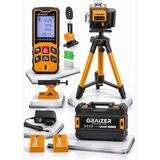PremiumPort T 16 Köşe Yeşil Çizgi Lazer Terazi 360° Miknatisli Otomatik Hizalama - Seçenek 1