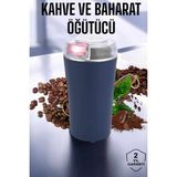 PremiumPort Taşınabilir Kahve ve Baharat Öğütücü, Paslanmaz, Kolay Temizlenir, Uzun Ömürlü - Seçenek 1