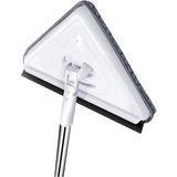 PremiumPort Teleskopik Üçgen Cam Silme Aparatı, Mikrofiber Mop ve Spreyli Temizlik Seti - Ahşap - Seçenek 1