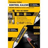 PremiumPort Temassız Voltaj Kontrol Kalemi SGS726 - Güvenli ve Pratik Elektrik Testi - Seçenek 1