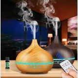 PremiumPort Ultrasonik Aroma Hava Nemlendirici ve Difüzör, 500 Ml, LED Işıklı, Kumandalı - Amber - Seçenek 1