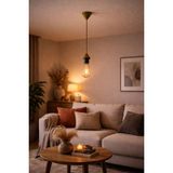PremiumPort Vintage Edison Sarkıt Avize, Salon, Mutfak, Kafe Dekoratif Aydınlatma - Seçenek 1 - Antrasit