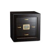 PremiumQuality Arica 3 Çekmeceli Kahverengi Sedir Humidor Puro Kutusu