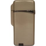 PremiumQuallity Gümüş Metal Tek Torch Pürmüz Puro Çakmağı