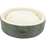 Premiumtech Rahat ve Şık Yeşil Donut Yatak 50X50X17 Cm, Konforlu Uyku Deneyimi - Yastık Yatak / Çok Renkli / 50 cm / Uzun