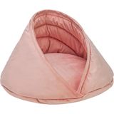 Premiumtech Yumuşak Pembe Kedi ve Köpek Yatağı, Rahat Uyku Alanı, Yastık Yatak, 55 cm Yükseklik, 55 cm En, 55 cm Boy, Kolay Temizlenebilir, Dayanıklı, Uzun Ömürlü, Tr - Yastık Yatak / Pembe / 55 cm
