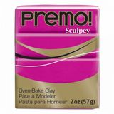 Premo Polimer Kil 57gr Fuşya