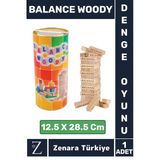 Premum Genç Yetişkin Çocuk Eğlenceli Konsantrasyon Denge Motor Beceri Geliştirici Ahşap Denge Oyunu