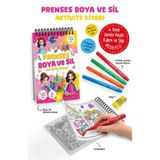 Prenses - Boya ve Sil Aktivite Kitabı / 3 Yaş + 753204