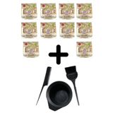 Prenses Gül Kokulu Tüy Dökücü Toz Hamam Otu 150 G X 10 Adet Boya Kabı