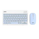 Preo K9 Mini Tv Tablet Ve Telefon Uyumlu Kablosuz Klavye Mouse Mavi Set Renkli