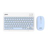 Preo K9 Mini TV Tablet ve Telefon Uyumlu Kablosuz Klavye Mouse Mavi Set