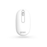 Preo M21 Şarj Edilebilir Pastel Kablosuz Sessiz Beyaz Mouse