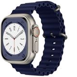 Preo Ocean Watch Band 42 44 45 49mm Lacivert Akıllı Saat Kordonu