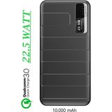 Prepare 10.000 Mah Powerbank Pd-22.5 Watt Qualcomm Quick Süper Hızlı Şarj Powerbank Iphone &andorid Uyumlu - Siyah