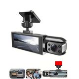 Prepare 1080P Full Hd 1296P Wifi Hd Araç Kamerası Black Box Araç Içi Kamera Video ve Fotoğraf Kaydedici - Siyah
