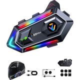 Prepare 300 mt Intercom 2 Eşleşmeli Kask Kulaklık Y-20MX Su Geçirmez Bluetooth Motosiklet Intercom Kulaklık