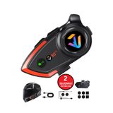 PREPARE 500 Mt Intercom 2 Eşleşmeli Kask Kulaklık Y-80pr Su Geçirmez Bluetooth Motosiklet Intercom Kulaklık