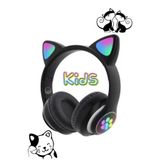 PREPARE Bluetooth Kedi Kulaklık Aux Girişli Hafıza Kartlı Kulak Üstü Bluetooth Kedi Miyav Pisi Pisi Kulaklık