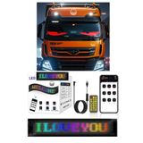 PREPARE Tır Kamyon Uyumlu 60 Cm Led Mtrx Rgb Panel Kumandalı 4 Mt Kablolu