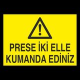 Prese Iki Elle Kumanda Ediniz 60 x 90 cm