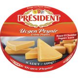 President Zayka Cheddarlı 100 gr Üçgen Peynir
