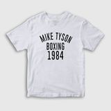 Presmono 1984 Mike Tyson Beyaz Unisex T-shirt