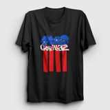Presmono 54172 Siyah Blocks Gorillaz Kadın T-shirt