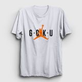 Presmono Air Goku Anime Dragon Ball Kırmızı Unisex T-Shirt