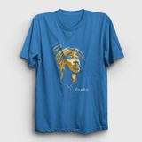 Presmono Angel Tupac Shakur Siyah Unisex T-Shirt