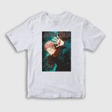 Presmono Anime Jujutsu Kaisen Unisex Beyaz Çocuk T-Shirt