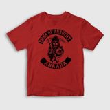 Presmono Ankara Sons Of Anarchy Beyaz Unisex Çocuk T-Shirt
