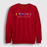 Presmono Astroworld V4 Travis Scott Unisex Çocuk T-Shirt
