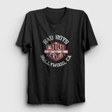 Presmono Bad Boys Mötley Crüe Siyah Kadın T-Shirt