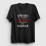 Presmono Bad Girls Vikings Unisex T-shirt