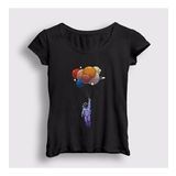 Presmono Balloons Astronaut Space Astronot Uzay Kadın T-shirt