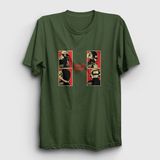 Presmono Band Daft Punk Haki Unisex T-shirt