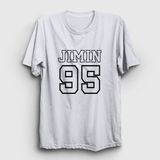 Presmono Beyaz 95 K Pop Jimin Bts Kadın T-Shirt