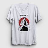 Presmono Beyaz Aizen V2 Anime Bleach Kadın T-shirt