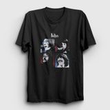 Presmono Beyaz Band The Beatles Kadın T-Shirt