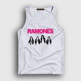 Presmono Beyaz Band V2 Ramones Erkek Atlet