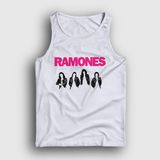 Presmono Beyaz Band V2 Ramones Erkek Atlet