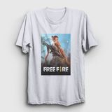 Presmono Beyaz Cover Free Fire Unisex T-Shirt