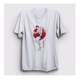 Presmono Beyaz Fighter Anime Hanma Baki Unisex T-Shirt