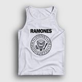 Presmono Beyaz Logo Ramones Erkek Atlet